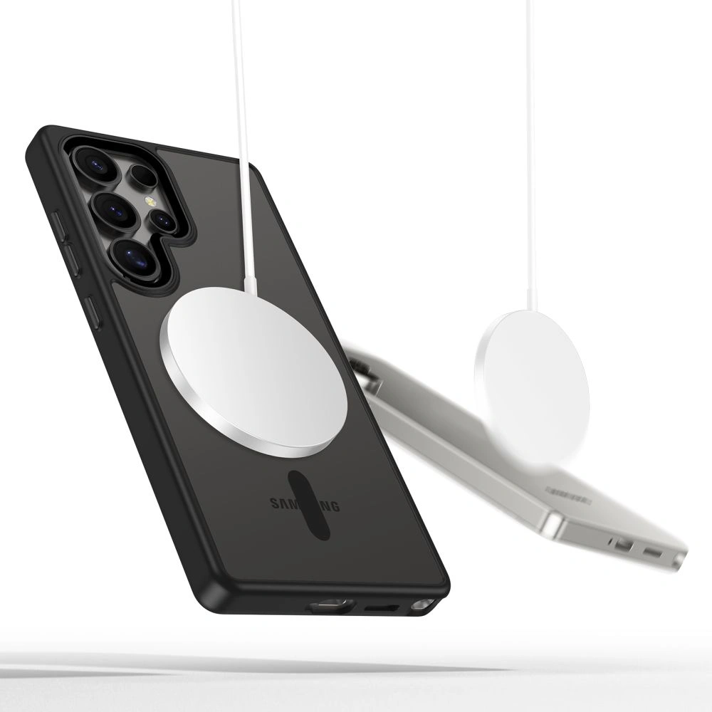 Kryt Tech-Protect Magmat MagSafe Samsung Galaxy S25 Ultra Black/clear