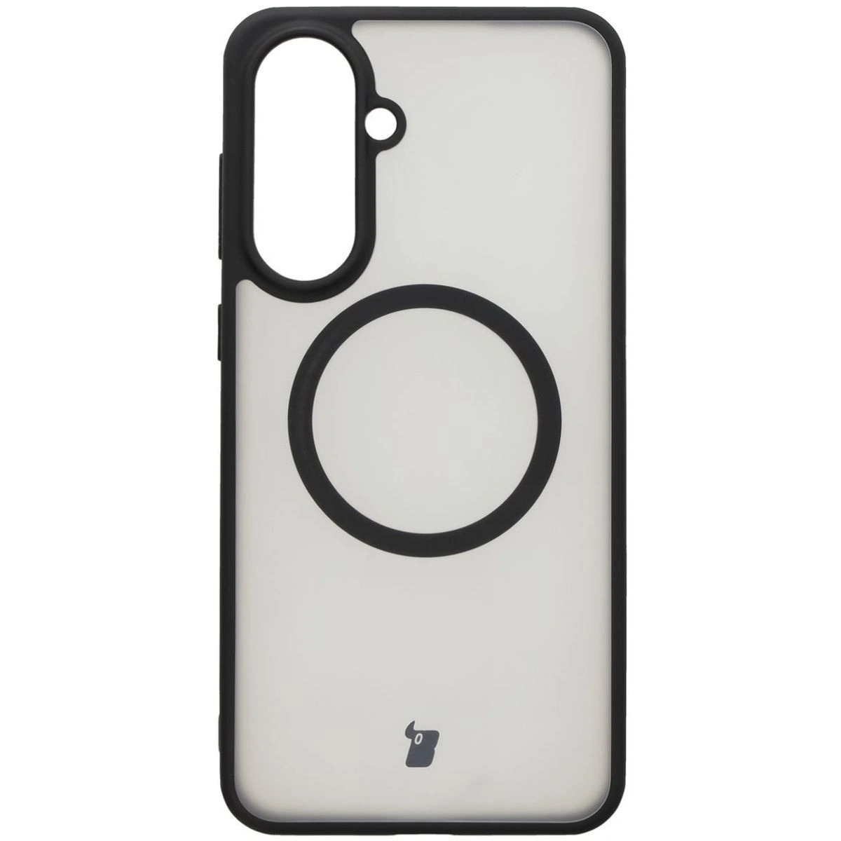 Kryt Bizon Case MatteO Samsung Galaxy A56 5G translucent with black frame