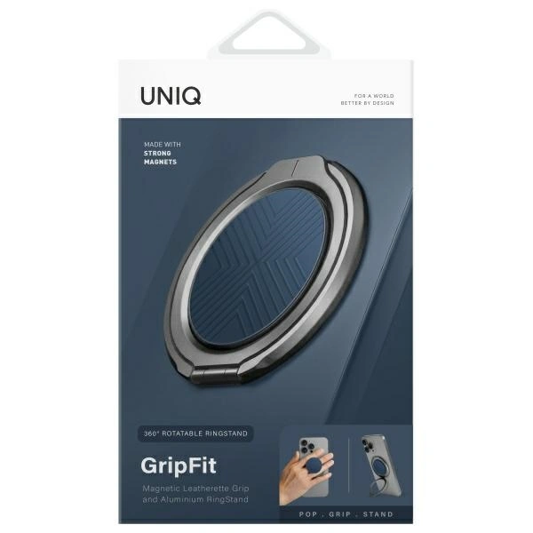 Kryt UNIQ Gripfit 360 Magnetic Mount&Kickstand sapphire blue
