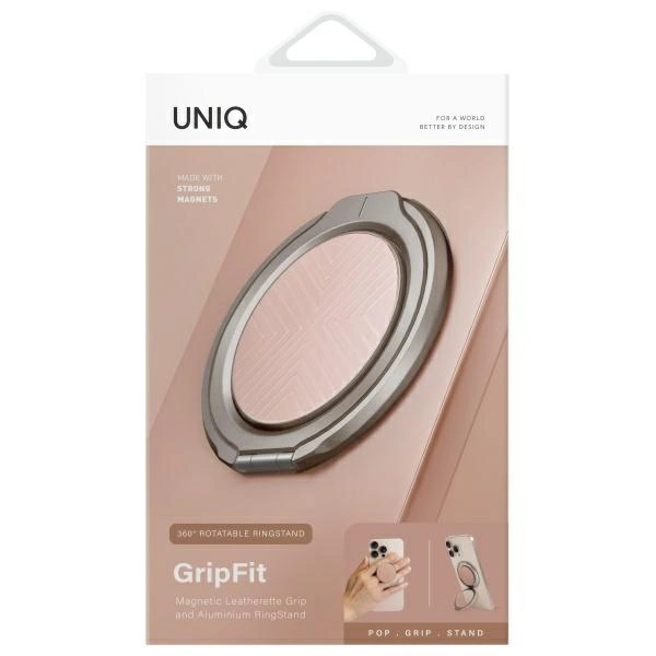 Kryt UNIQ Gripfit 360 Magnetic Mount&Kickstand blush pink