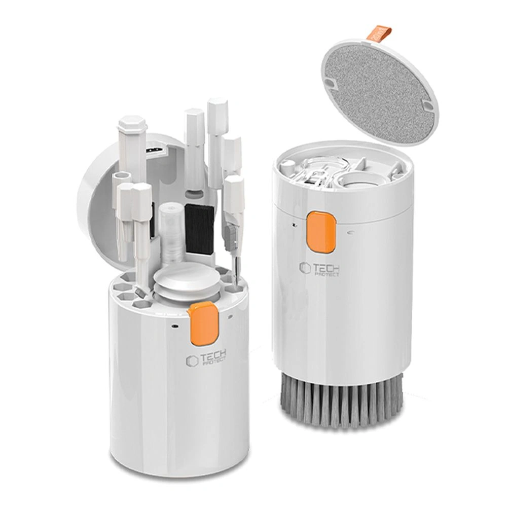 Kryt Tech-Protect CS01 Cleaner Set 20in1 For Phone & Earphone & Tablet & Laptop White