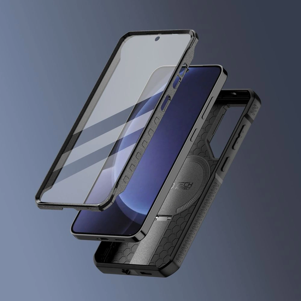 Kryt Tech-Protect Kevlar MagSafe+ Samsung Galaxy S25+ Plus Black