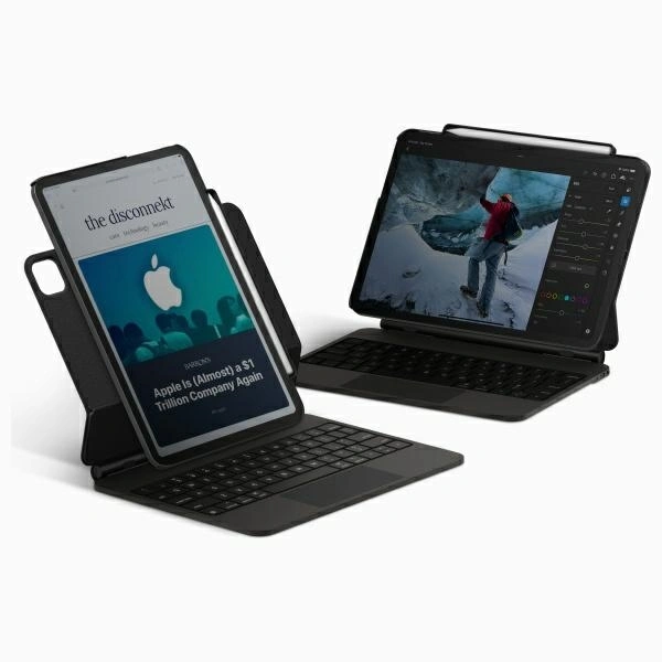 Kryt UNIQ Axel Apple iPad Air 10.9 2020/2022 (4, 5 gen) / iPad Pro 11 2021/2022 (3, 4 gen) / iPad Air 11 2024 (6 gen) black ebony