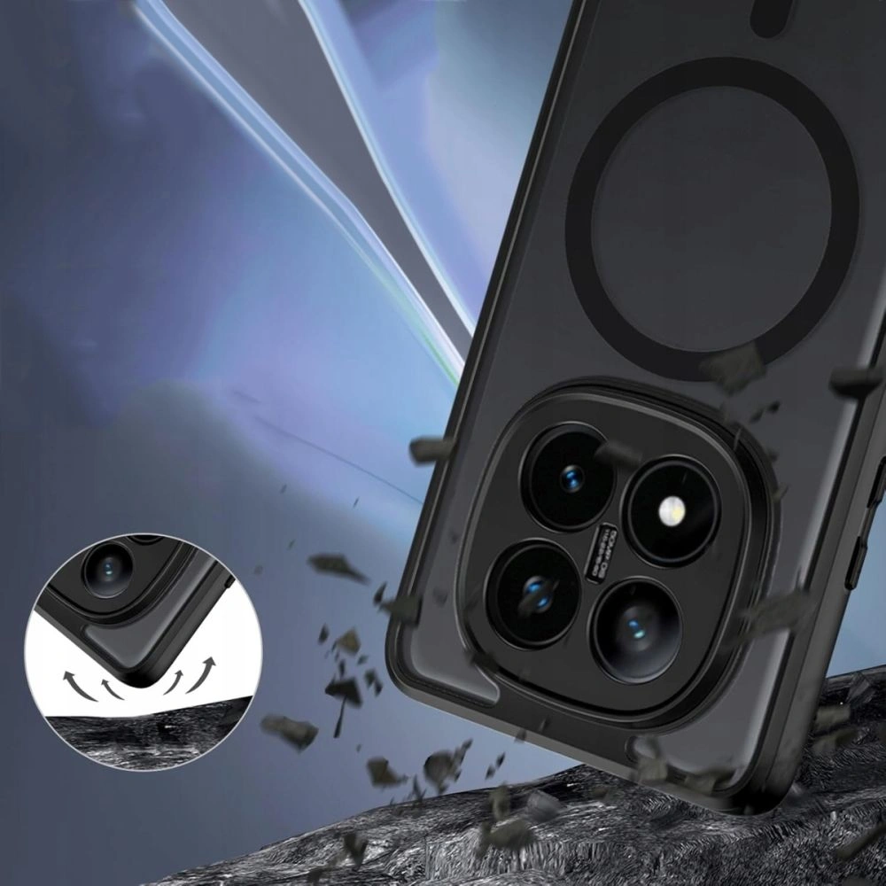 Kryt Tech-Protect Magmat MagSafe Xiaomi Redmi Note 14 Pro+ Plus 5G Matte Black