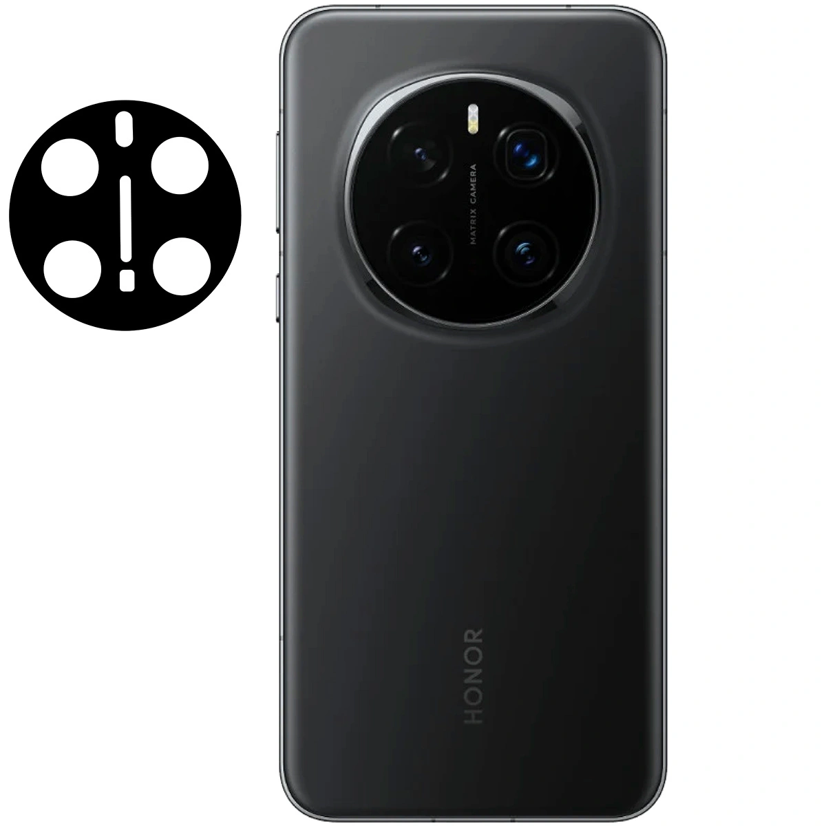 Ochranné sklo Bizon Glass Lens Honor Magic7 Pro [2 PACK]