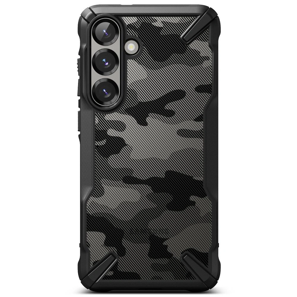 Kryt Ringke Fusion-X Samsung Galaxy S25+ Plus Camo Black