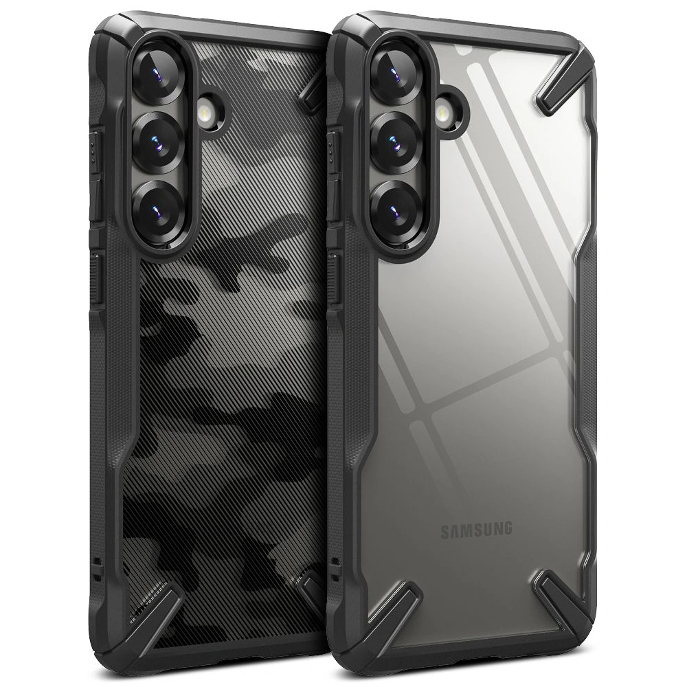 Kryt Ringke Fusion-X Samsung Galaxy S25+ Plus Camo Black