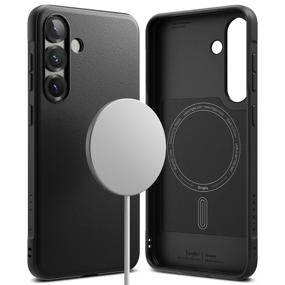 Kryt Ringke Onyx Magnetic MagSafe Samsung Galaxy S25+ Plus Black