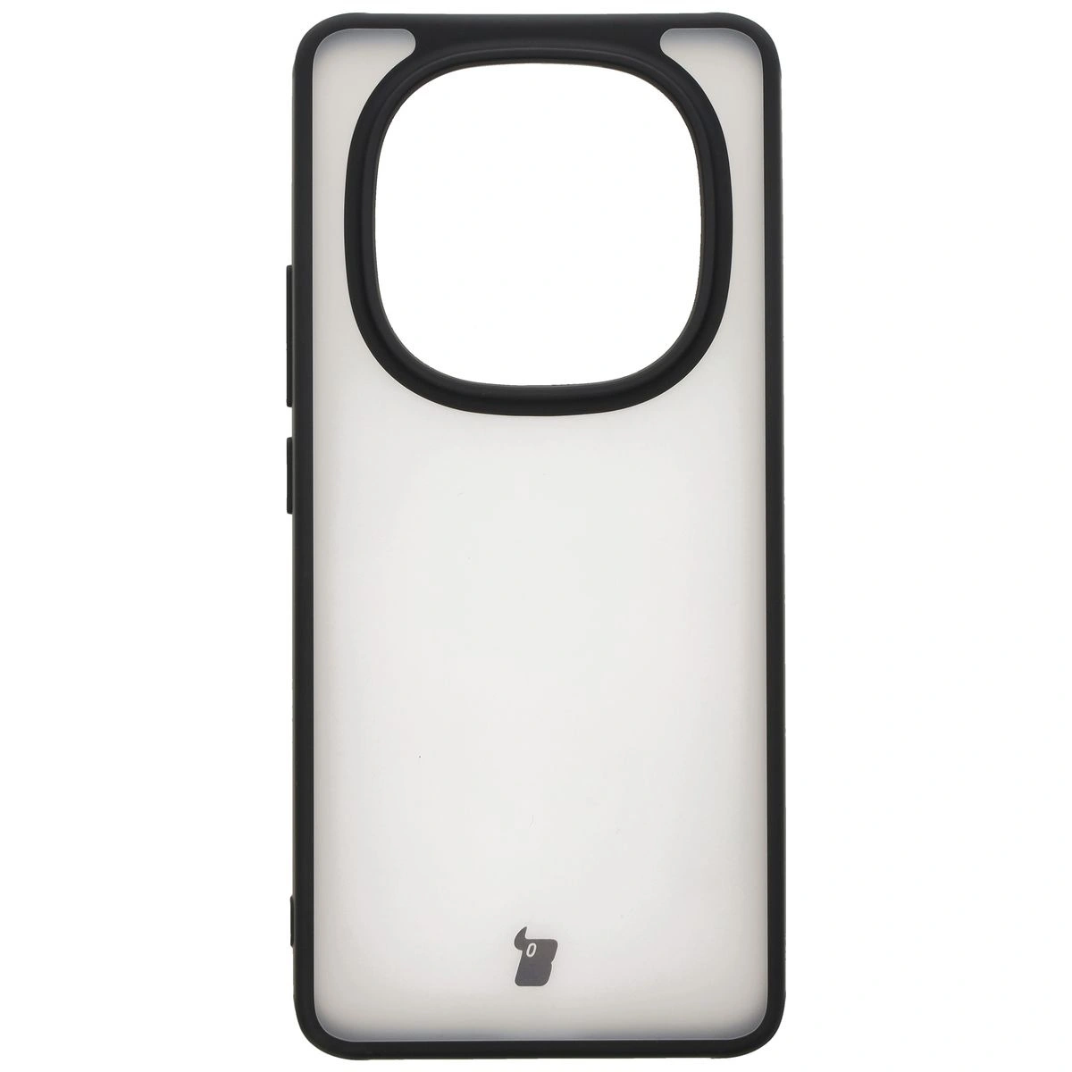 Kryt Bizon Case Angelo Xiaomi Redmi Note 14 Pro 5G / 14 Pro+ 5G / Poco X7 smoky with a black frame