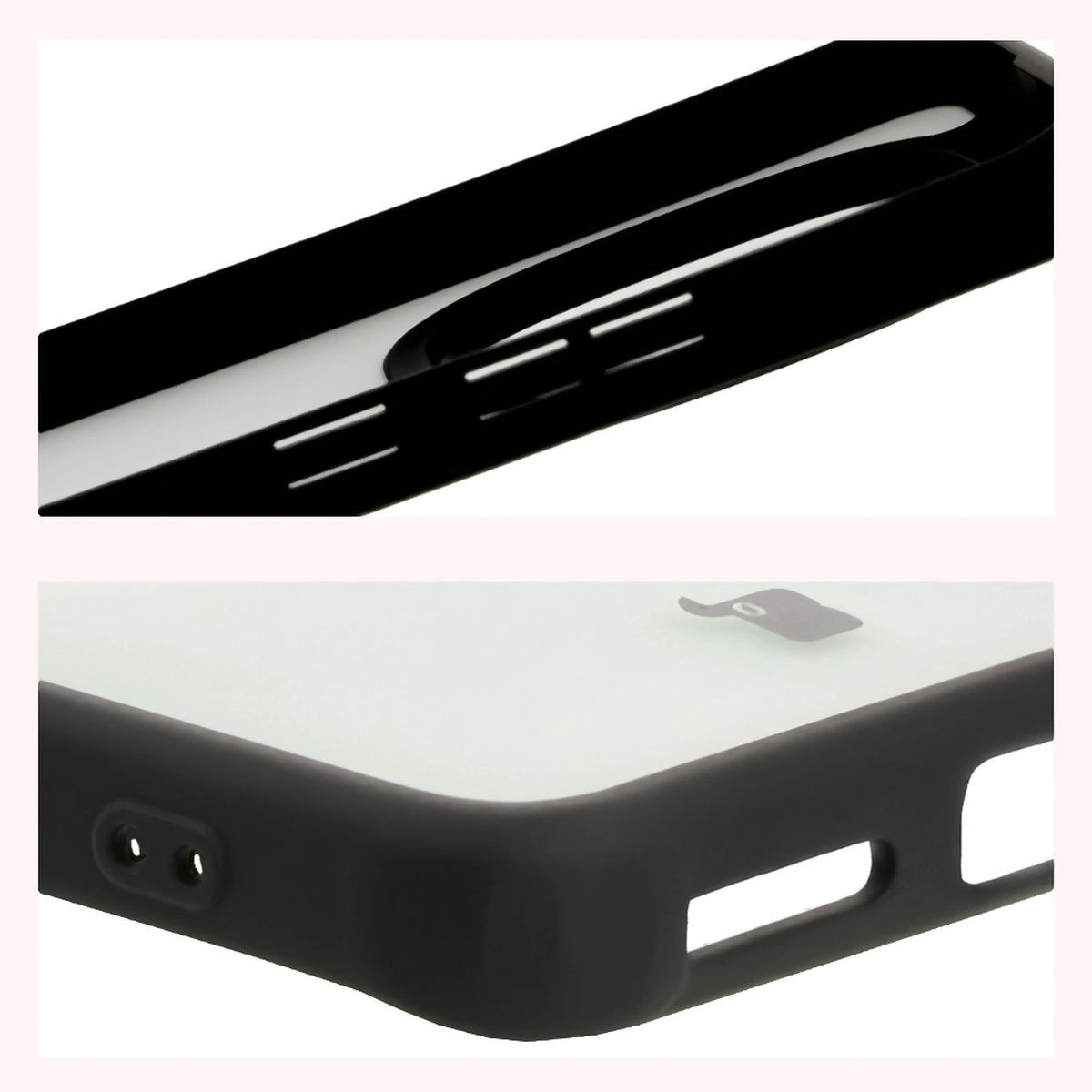 Kryt Bizon Case Angelo Xiaomi Redmi Note 14 Pro 5G / 14 Pro+ 5G / Poco X7 smoky with a black frame