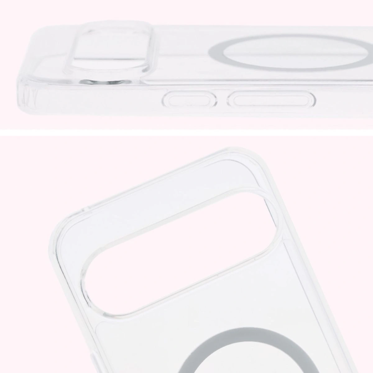 Kryt Bizon Case CrystalO Google Pixel 9 / 9 Pro clear