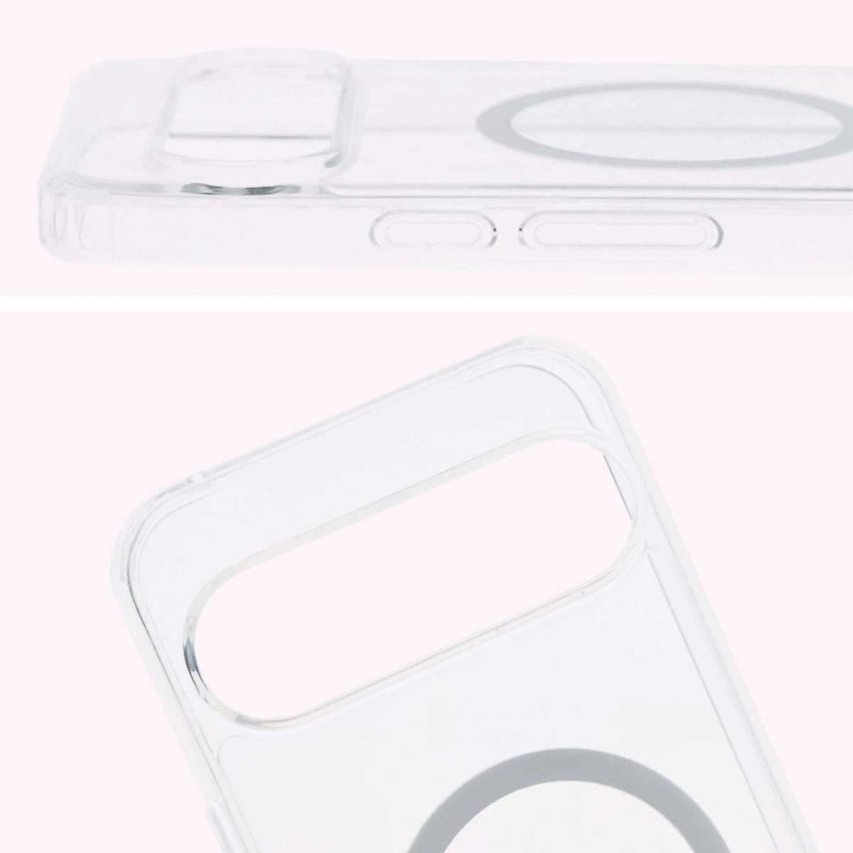 Kryt Bizon Case CrystalO Google Pixel 9 Pro XL clear