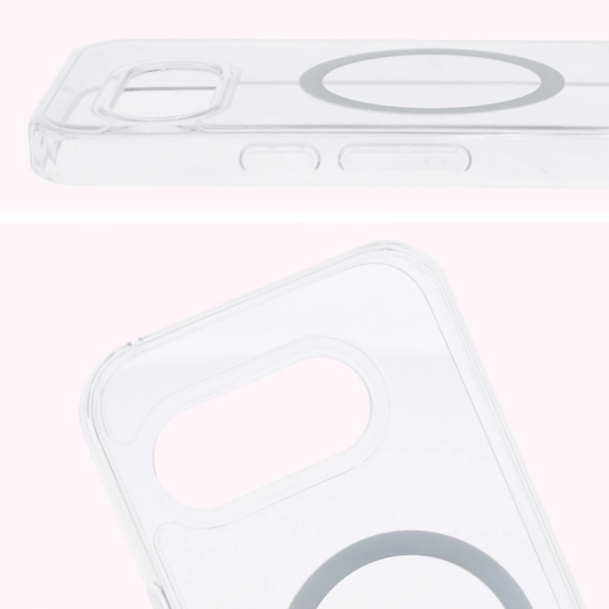 Kryt Bizon Case CrystalO Google Pixel 9a clear