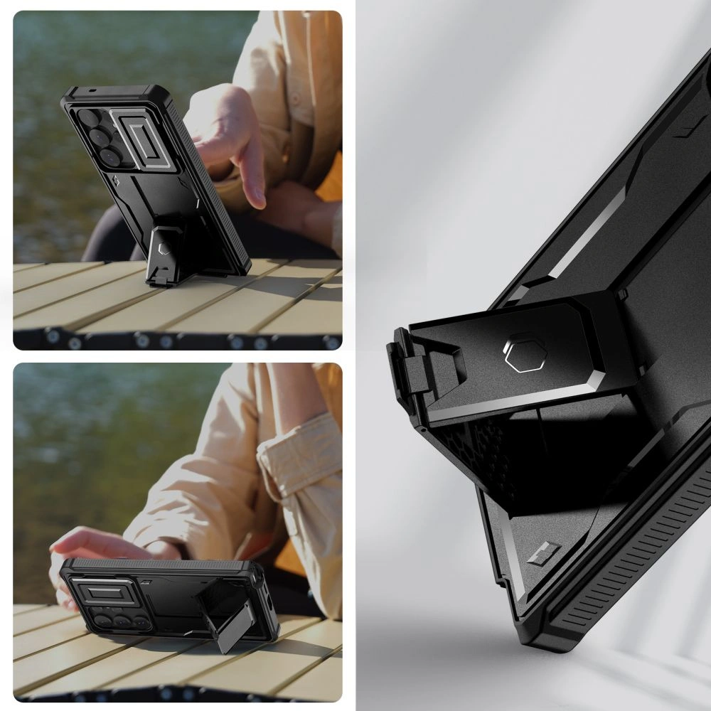 Kryt Tech-Protect Kevlar Cam+ Samsung Galaxy S25 Ultra Black