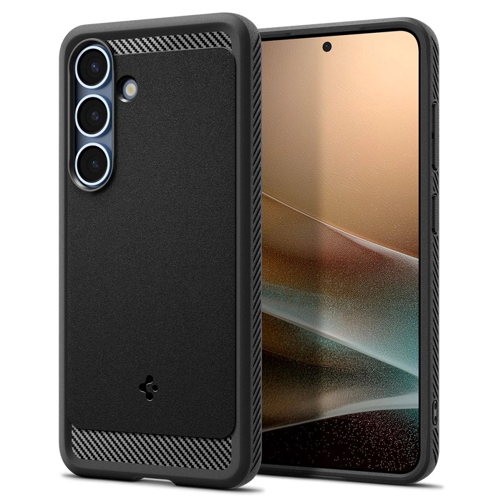 Kryt Spigen Rugged Armor Mag MagSafe Samsung Galaxy S25 Matte Black