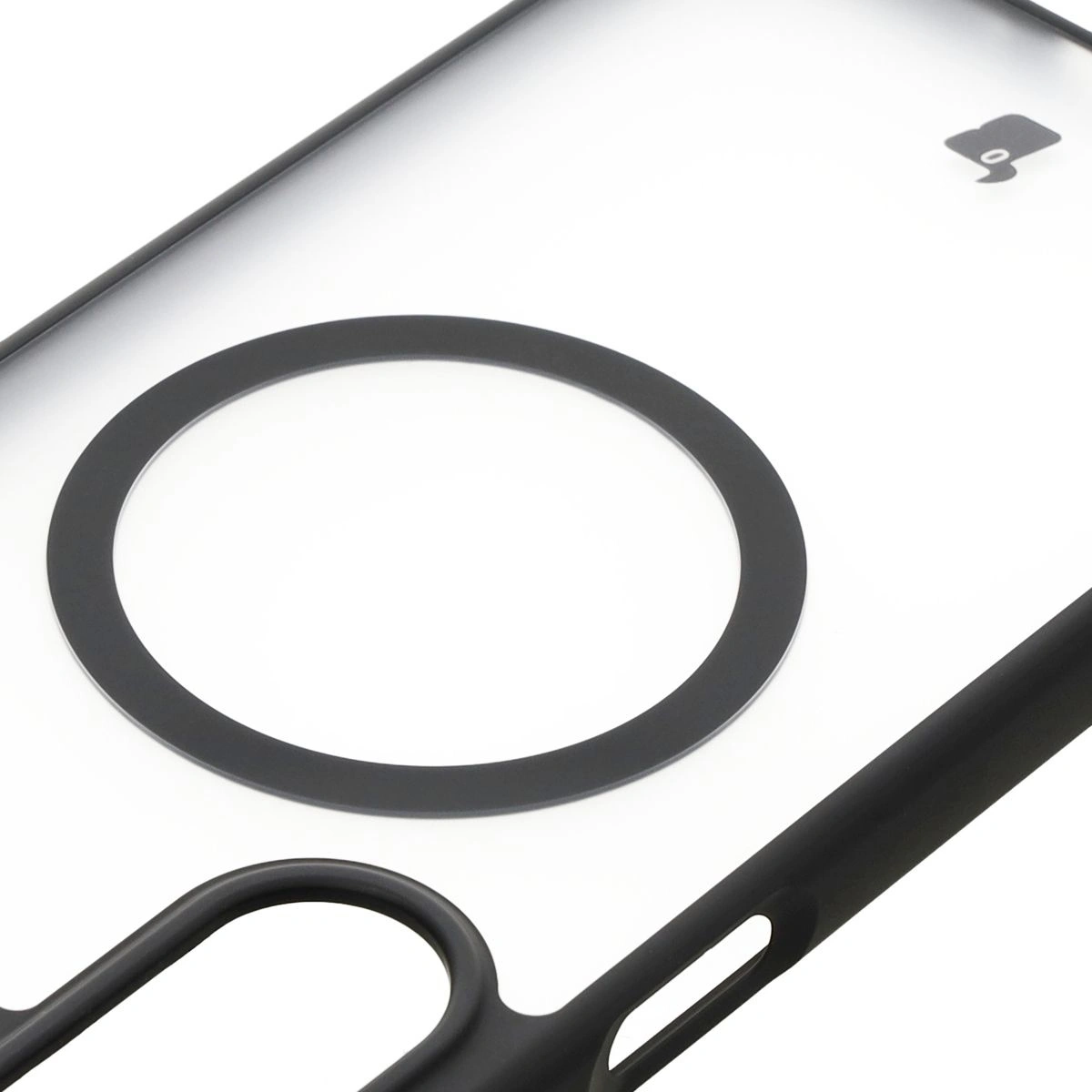 Kryt Bizon Case MatteO Samsung Galaxy A26 5G translucent with black frame