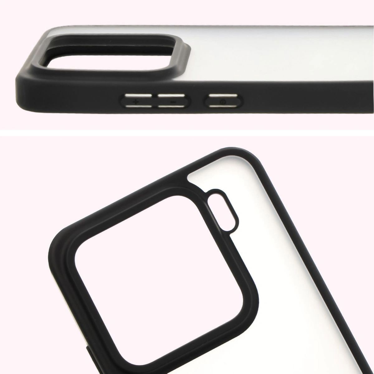 Kryt Bizon Case Angelo Xiaomi 15 tinted with a black frame
