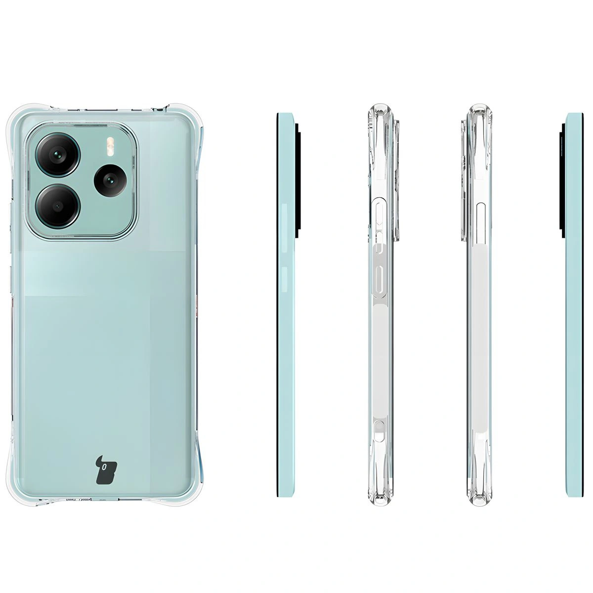 Kryt Bizon Case Salpa Xiaomi Redmi Note 14 5G clear