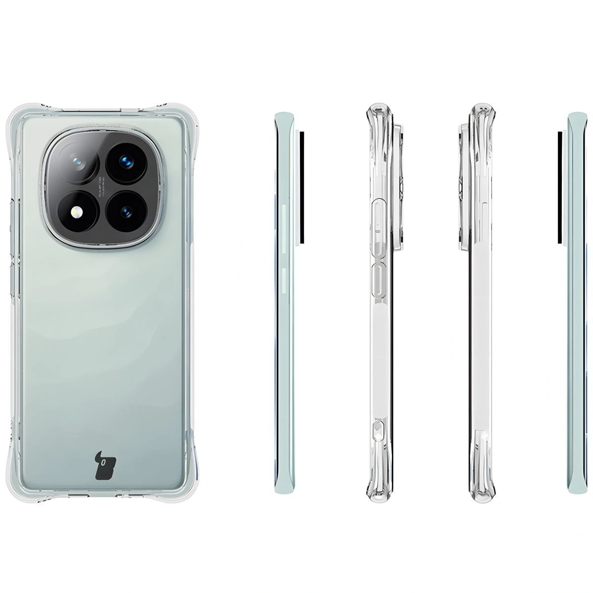 Kryt Bizon Case Salpa Xiaomi Redmi Note 14 Pro+ 5G clear