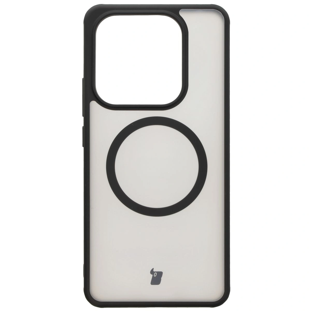 Kryt Bizon Case MatteO Xiaomi Redmi Note 14 5G translucent with black frame