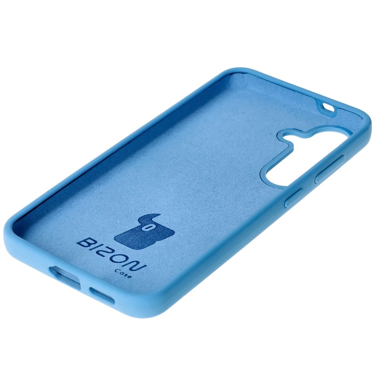 Kryt Bizon Soft Case Samsung Galaxy S25 navy blue