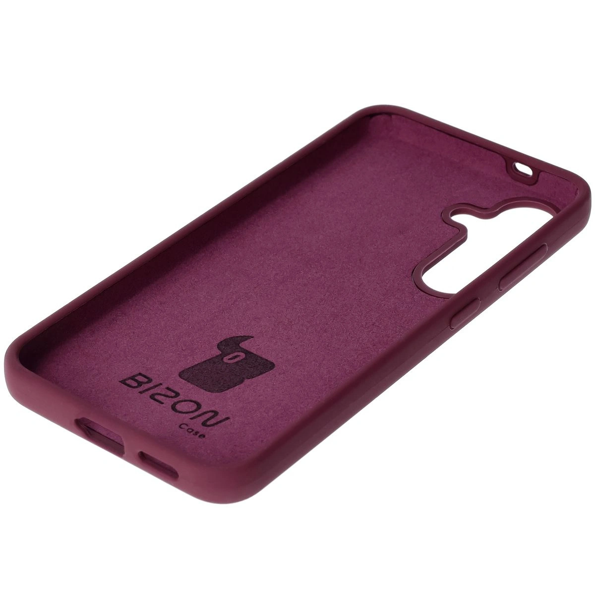 Kryt Bizon Soft Case Samsung Galaxy S25 dark purple