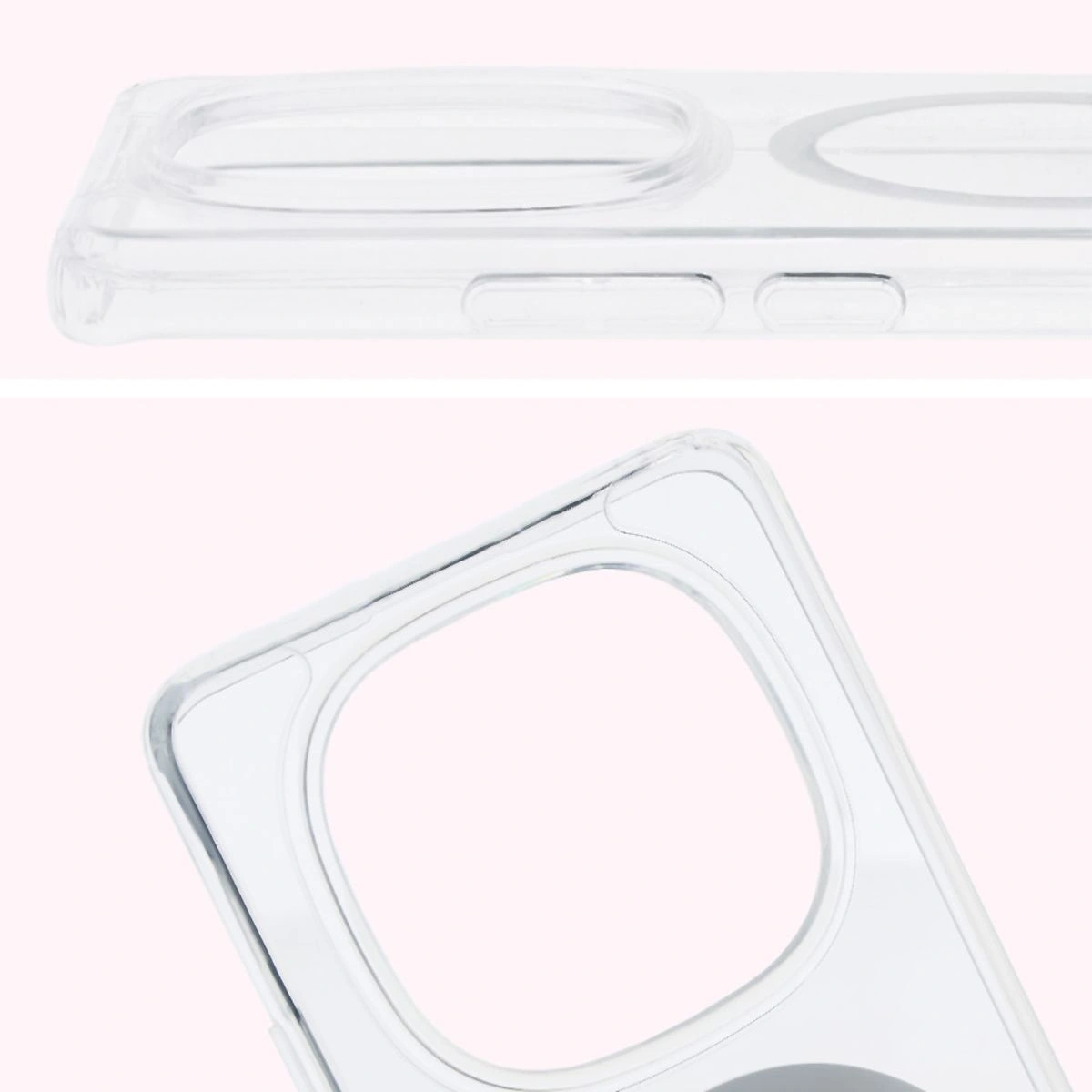 Kryt Bizon Case CrystalO Magnetic Xiaomi Redmi Note 14 Pro 5G / 14 Pro+ 5G / Poco X7 clear