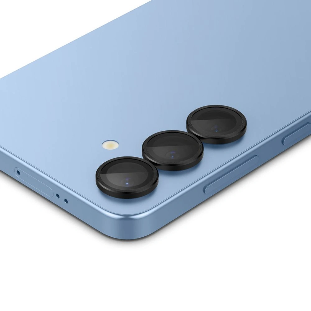 Kryt Spigen Optik Pro Glas.tr ez Fit Camera Protector Samsung Galaxy S25 Black [2 PACK]