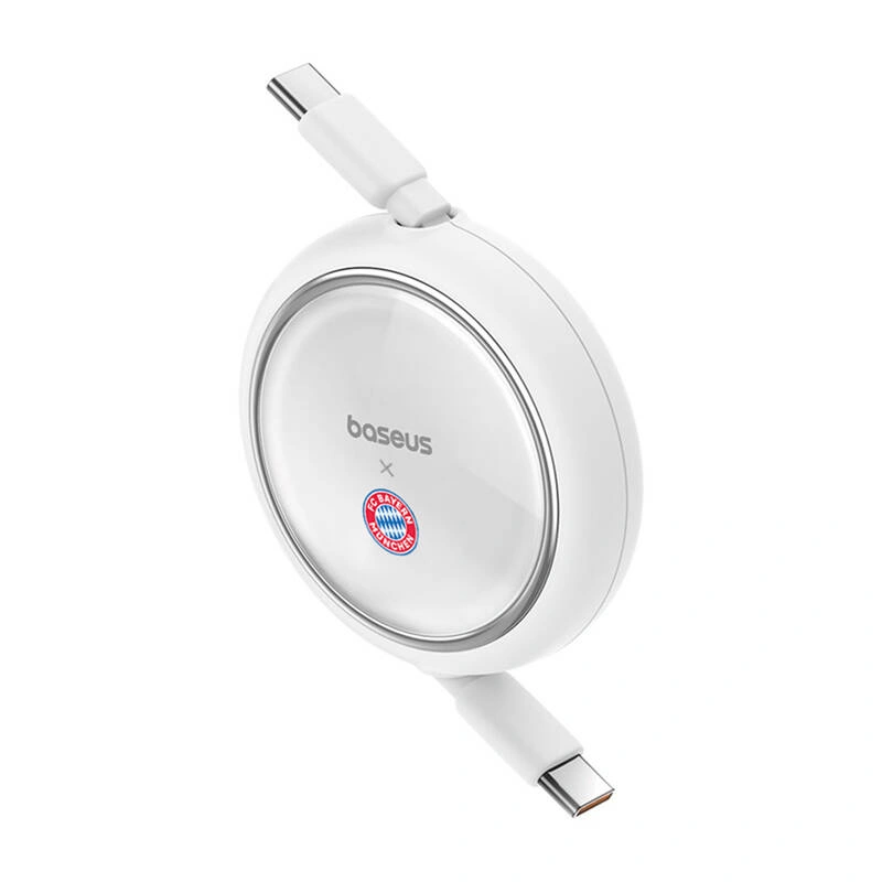 Baseus USB-C / USB-C charging cable 100W Bayern Munich Edition (white)