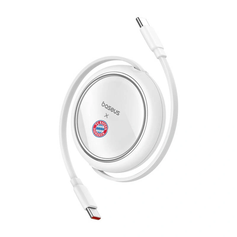 Baseus USB-C / USB-C charging cable 100W Bayern Munich Edition (white)