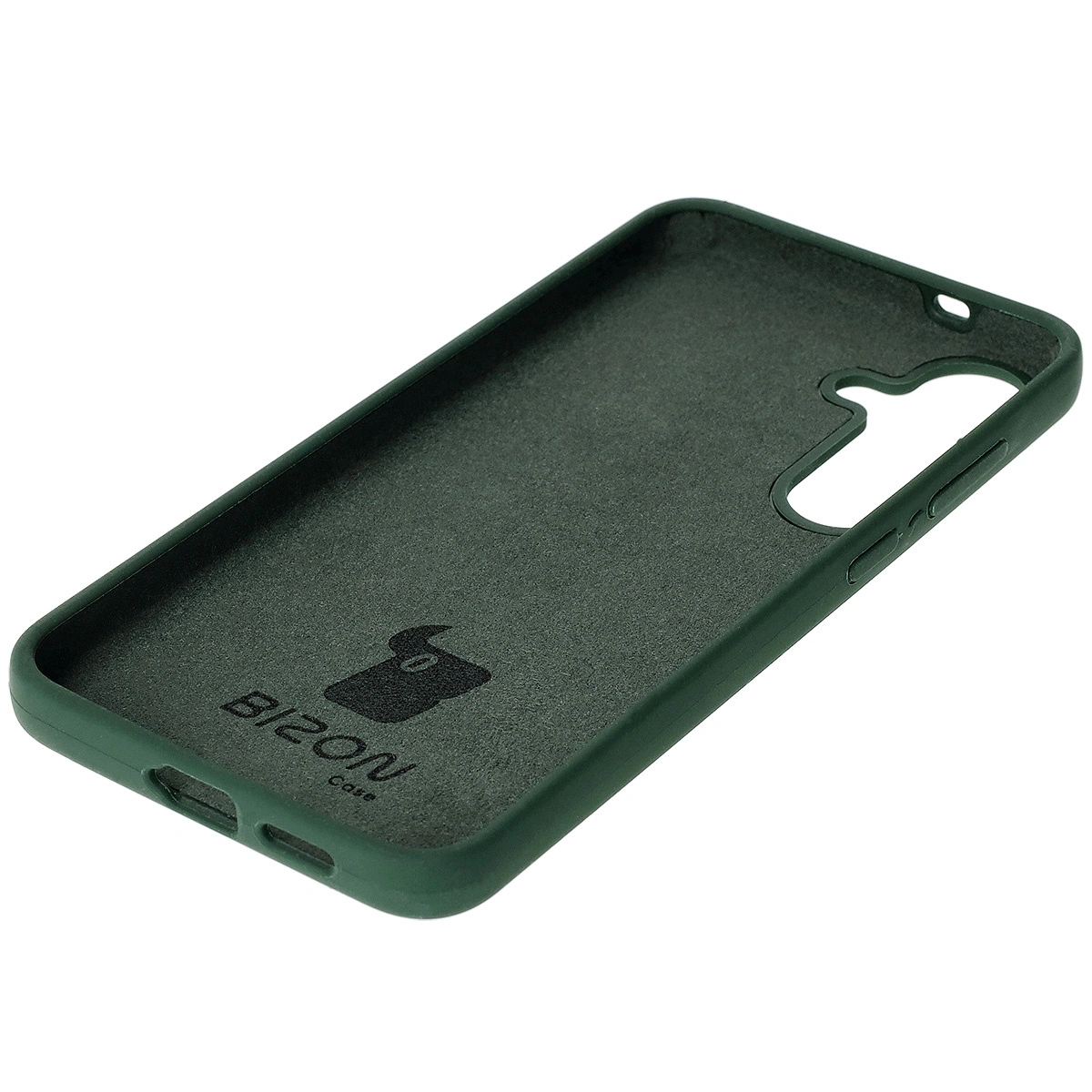 Kryt Bizon Soft Case Samsung Galaxy S25+ Plus dark green