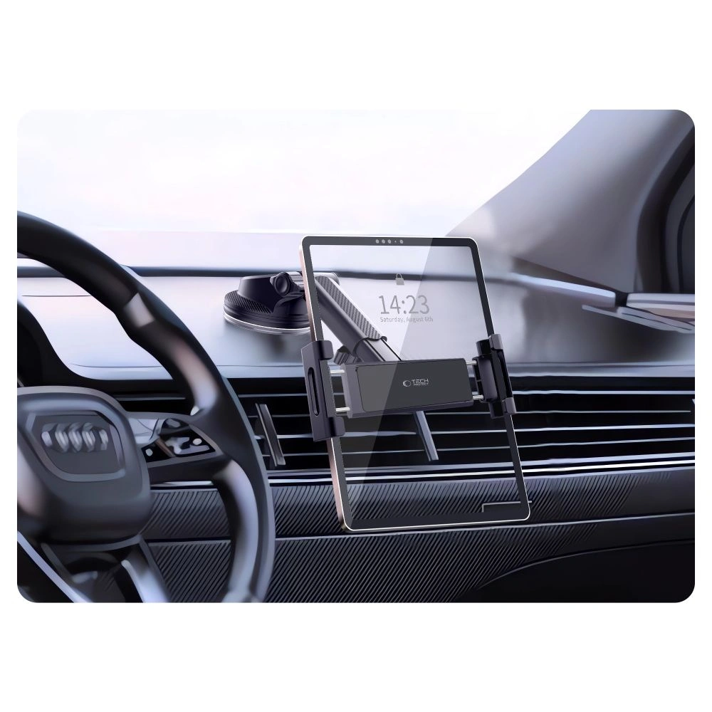Držák do auta Tech-Protect V4 Universal Windshield & Dashboard pro Tablet, Black