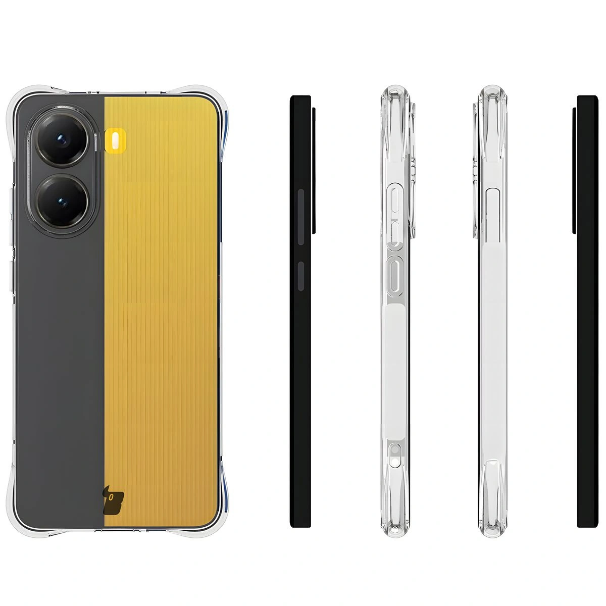 Kryt Bizon Case Salpa Xiaomi Poco X7 Pro clear