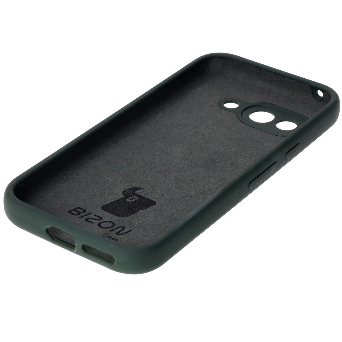 Kryt Bizon Soft Case Google Pixel 9a dark green