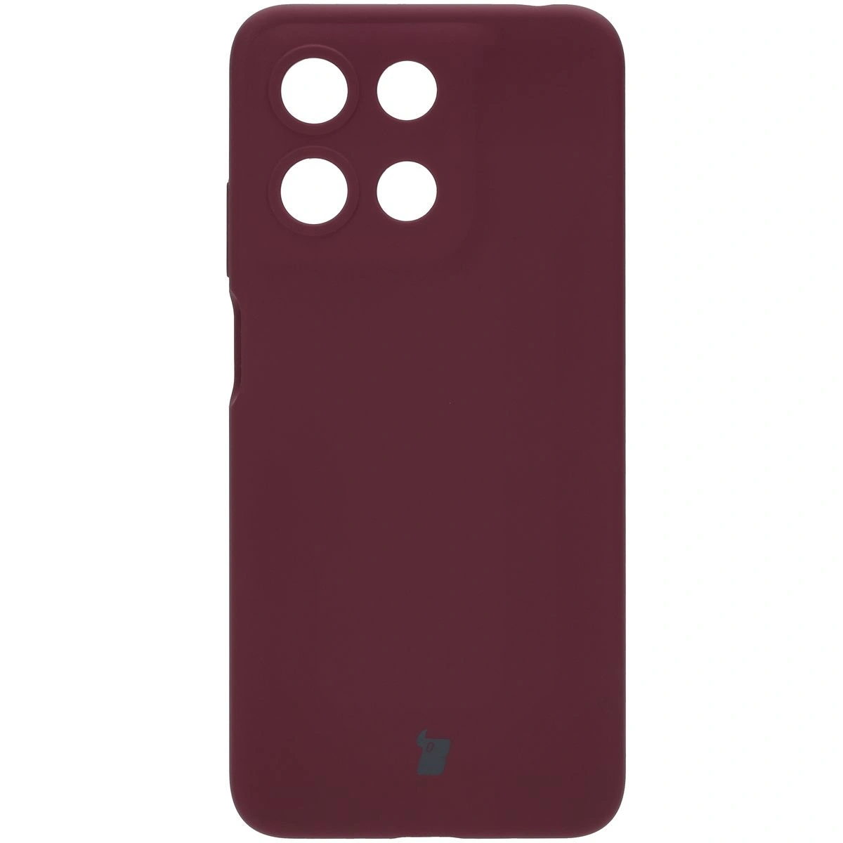 Kryt Bizon Soft Case Motorola Moto G15 / G15 Power dark purple