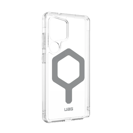 Kryt UAG Urban Armor Gear Plyo Pro Samsung Galaxy S25 Ultra 5G with built-in magnetic module (ice/silver)