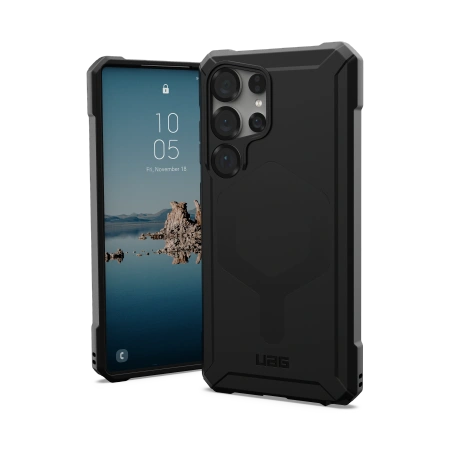 Kryt UAG Urban Armor Gear Essential Armor Magnet Samsung Galaxy S25 Ultra 5G with built-in magnetic module (black)