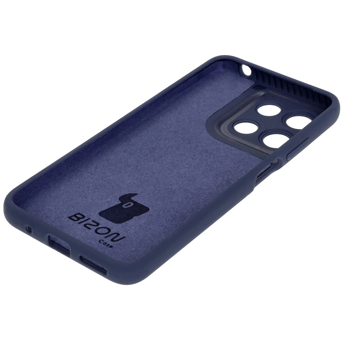 Kryt Bizon Soft Case Motorola Moto G15 / G15 Power dark blue