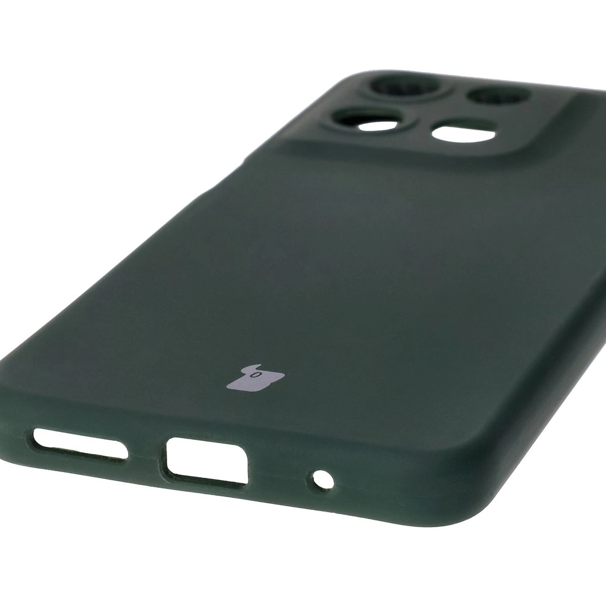 Kryt Bizon Soft Case Motorola Moto G15 / G15 Power dark green