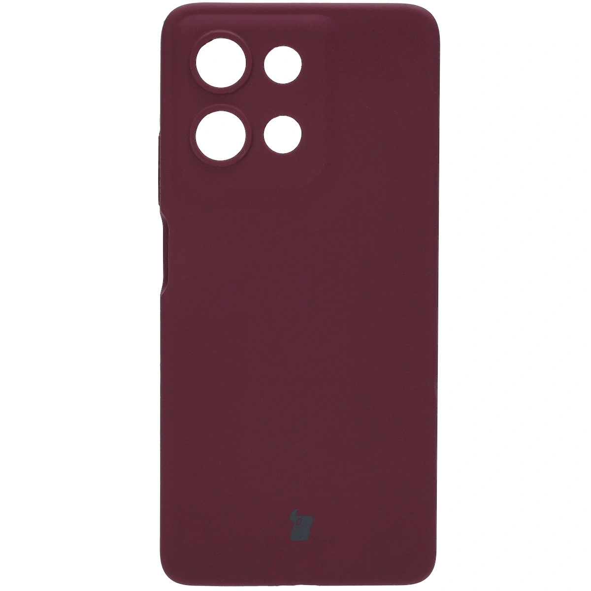 Kryt Bizon Soft Case Motorola Moto G75 5G dark purple