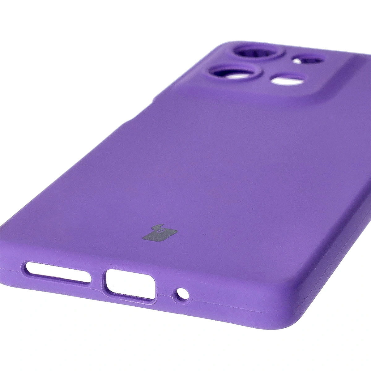 Kryt Bizon Soft Case Motorola Moto G75 5G purple