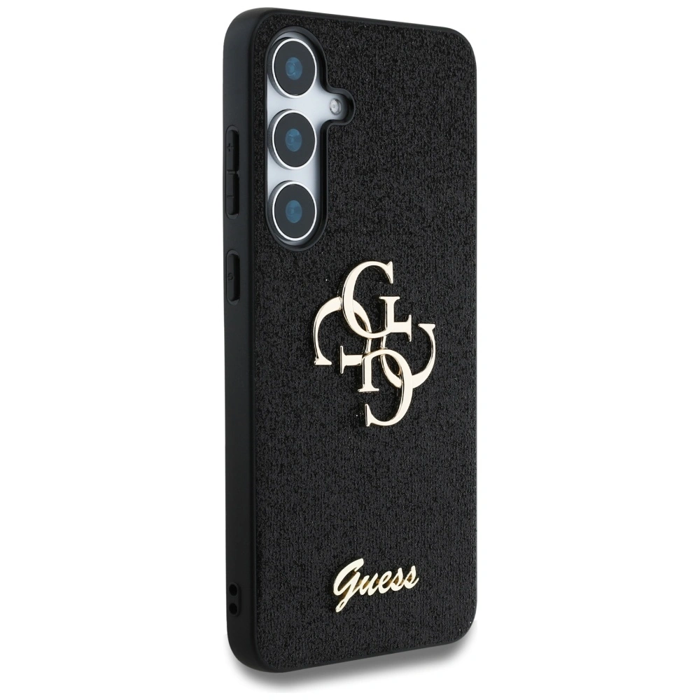 Kryt Guess Fixed Glitter Big 4G Metal Logo Samsung Galaxy S25+ Plus black