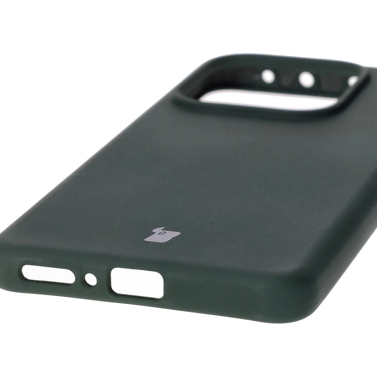 Kryt Bizon Soft Case Xiaomi Redmi Note 14 5G dark green