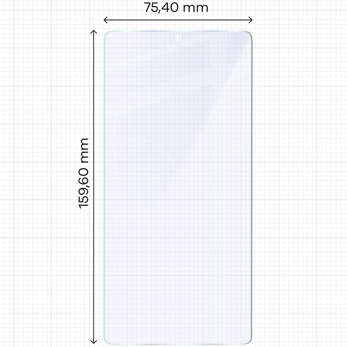 Ochranné sklo Bizon Glass Mule Flexible hybrid glass Samsung Galaxy S25 Ultra