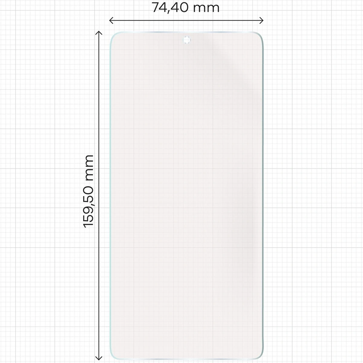 Ochranné sklo Bizon Glass Film Sun Samsung Galaxy S25 Ultra [2 PACK]