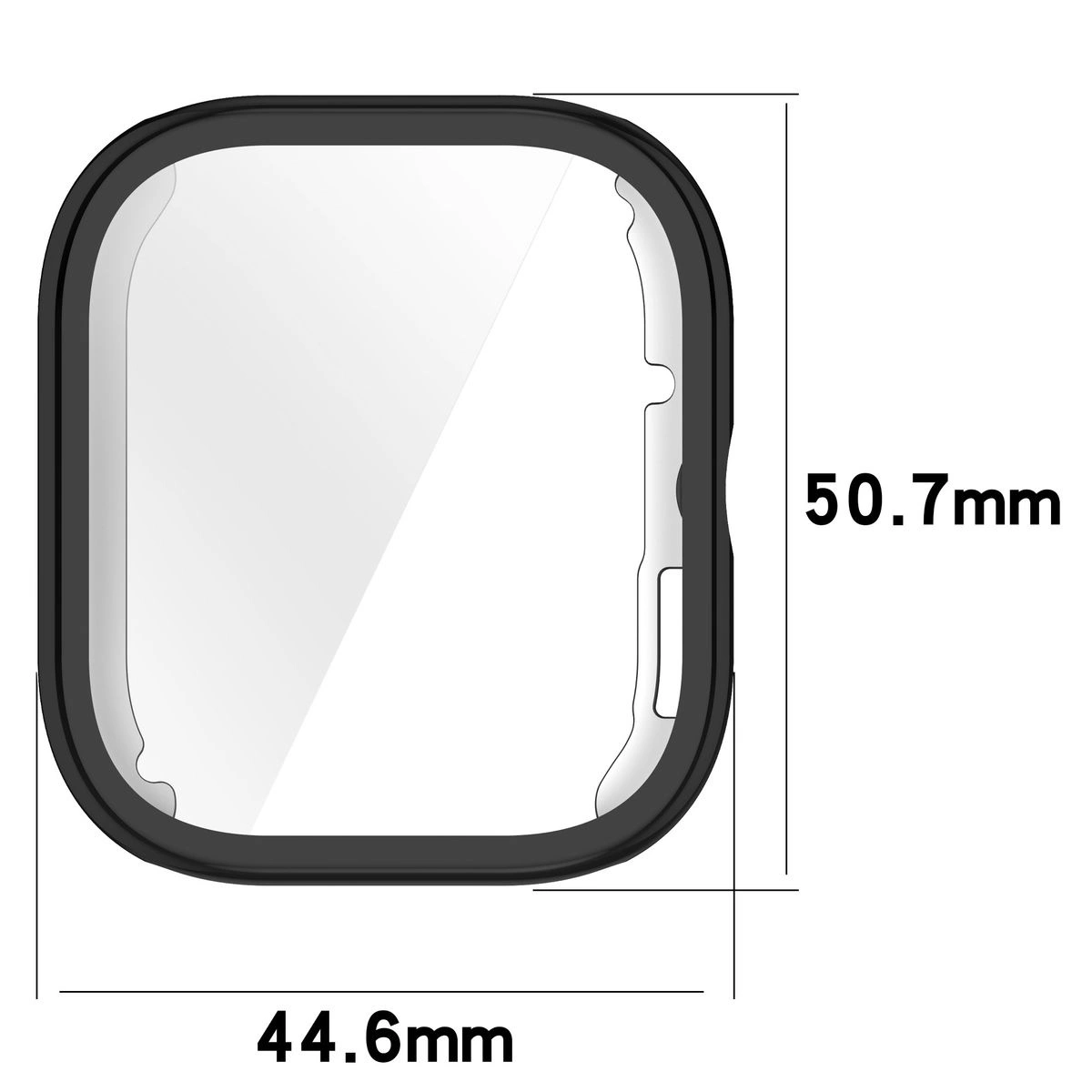 Kryt Bizon Case Watch Felipe Xiaomi Redmi Watch 5 black