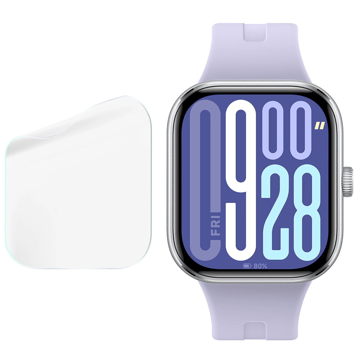 Ochranné sklo Bizon Glass Watch Hydrogel Xiaomi Redmi Watch 5 [2 PACK]