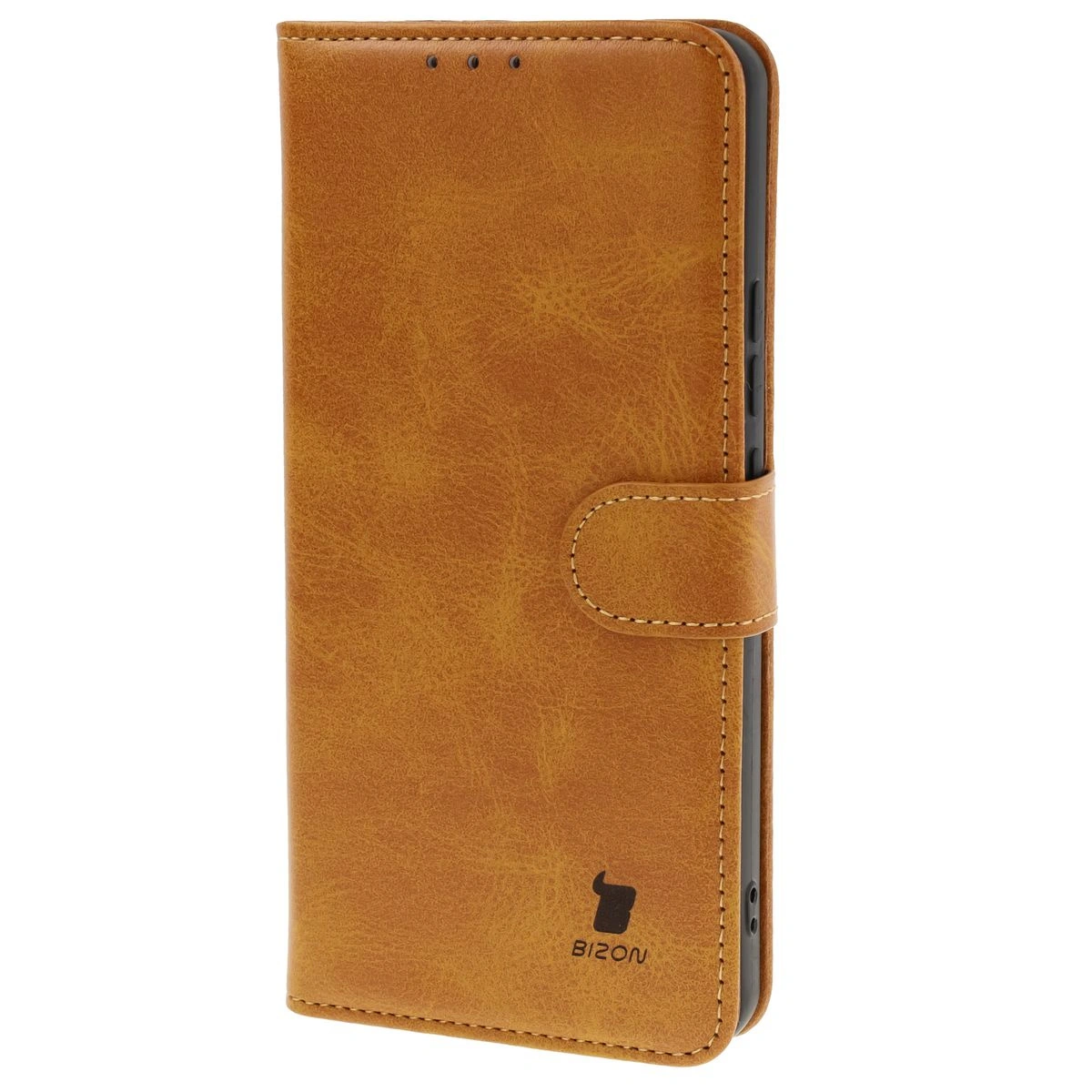 Kryt Bizon Case Pocket Xiaomi Redmi Note 14 5G / Poco M7 Pro 5G brown