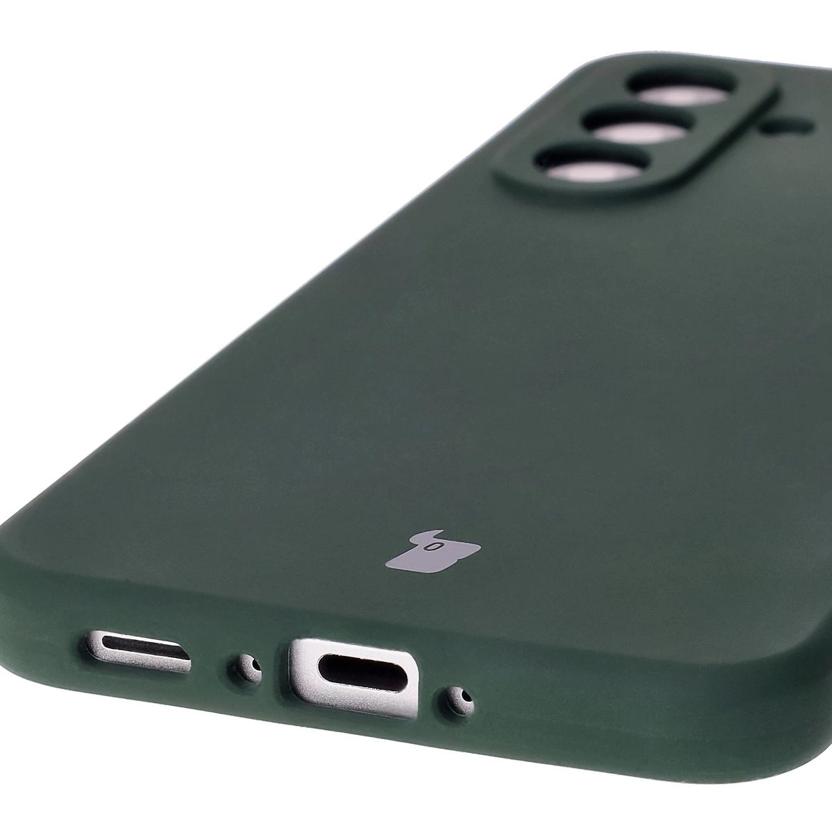Kryt Bizon Soft Case Samsung Galaxy A56 5G dark green