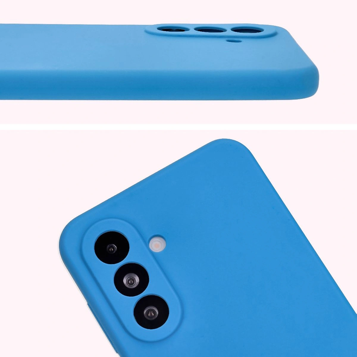 Kryt Bizon Soft Case Samsung Galaxy A56 5G blue